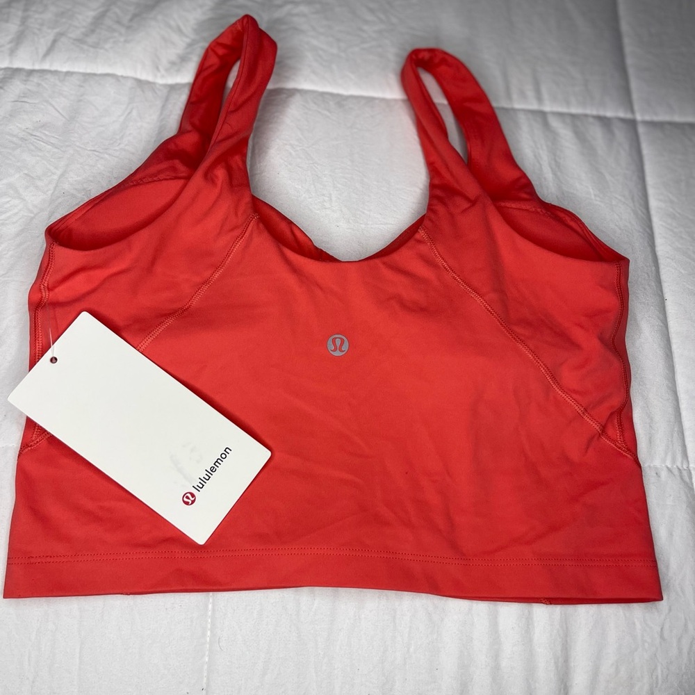 ~Coral Red Lululemon Align Tank 🪸 |LilianasPosh~